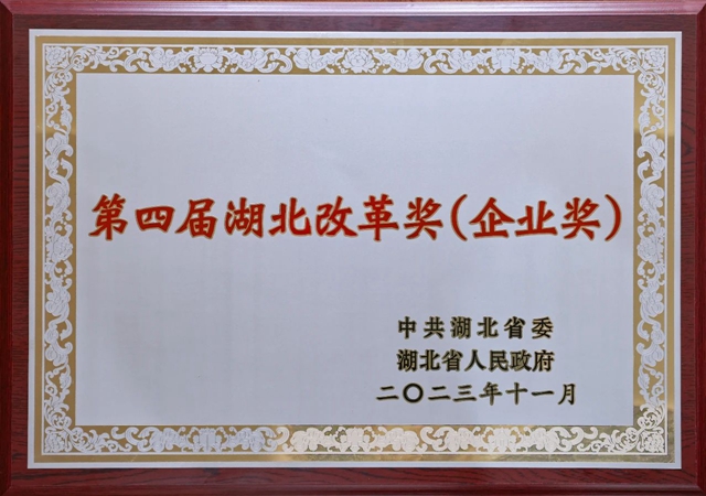 宜化集團獲評第四屆湖北改革獎（企業獎）(圖1)